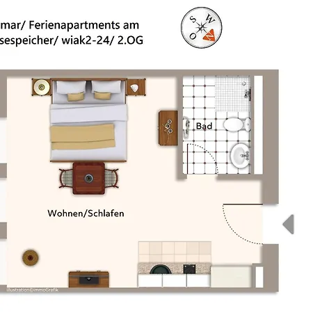 Ferienapartments Am Krusespeicher Ferienapartments Am Krusespeicher 2-24 *